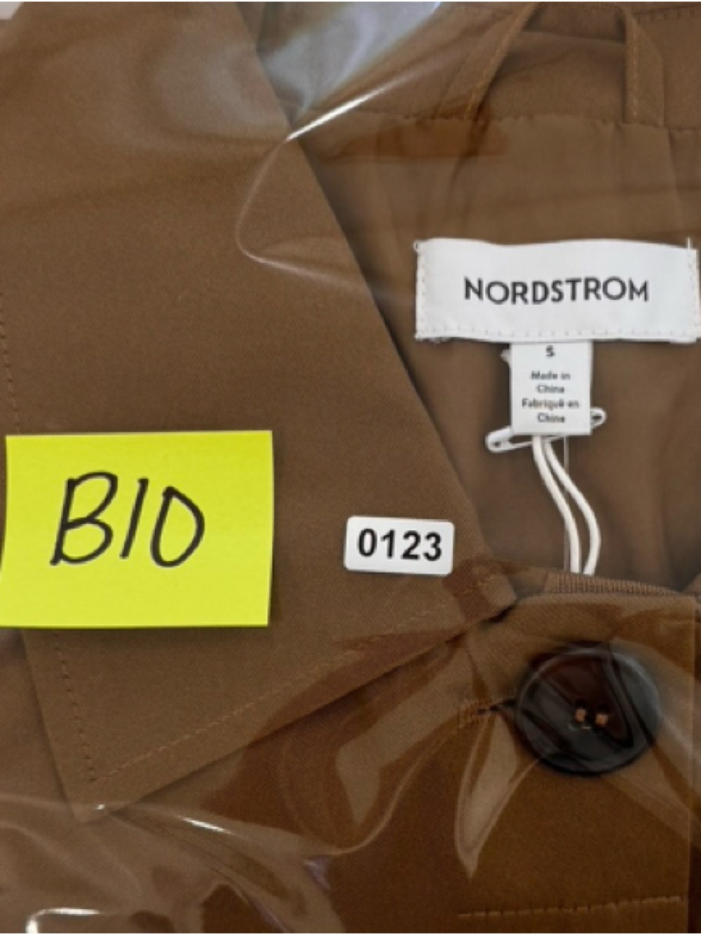 Nordstrom Women's Trench Coat - Chestnut - Picture 10 of 10